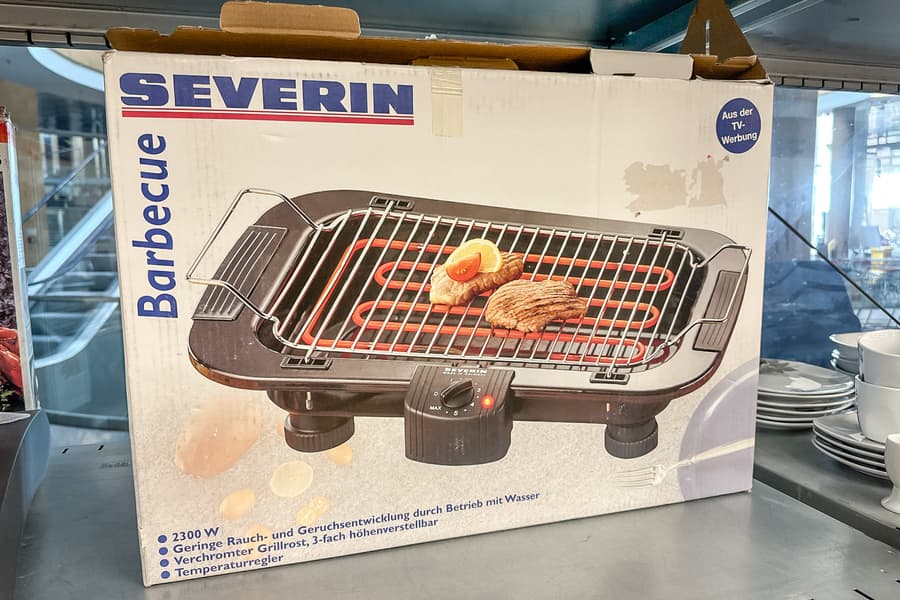 Tischgriller Severin Barbecue